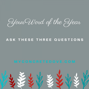 Ask these three questions to decide on your word of the year 2021